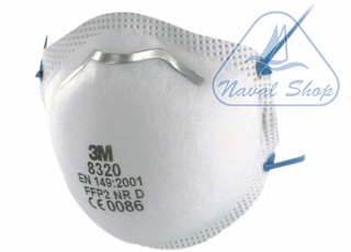 Mascherina antipolvere 3m 8300 comfort 3m mascherina 8320 ffp2 no valve 5790804