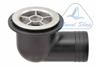 Scarico pozzetto e servizi inox nyl std scarico con griglia cockpit d50< 1412022