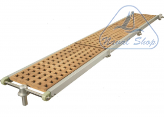 Passerella pieghevole 3-fold in alluminio e carabottino passerella 3-fold 200 alu/carab< 0607530