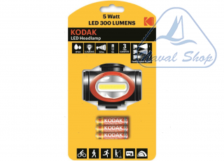  Torcia frontale kodak led300 torcia led kodak head led300 blister 2114608