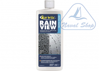 Detergente per parabrezza star brite marine rain view detergente parabrezza rain view 250ml< 5731555