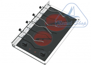  Piani di cottura con piastre radianti techimpex piano cottura vetroceramica 2f linosa 1505860