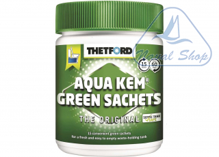  Thetford aqua kem green sachets aquakem green thetford sachets 15pz 5734537