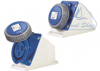 Prese da parete ce ip67 3 poli presa s wall ce ip67 230v 16a 2106742