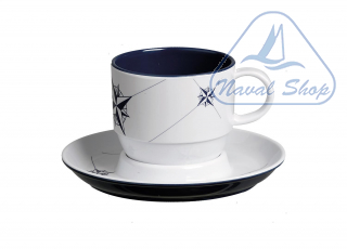 Tazzina da tè con piattino mb northwind set 6pz tazza te+piattino< 5801209