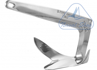 Ancora tipo bruce in acciaio inox ancora bruce inox 10< 0107610