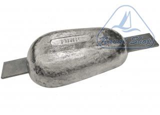 Anodi a saldare tipo a goccia anodo a saldare goccia l120mm zn 5111221