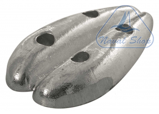 Anodo oval double anodo piastra carena l115 5110103