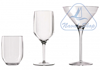  Calici e bicchieri beach line in policrystal® coppa martini beach 270cc clear 5802026