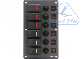 Pannelli c7-ip66 black pannello c7/ip66 6p alu bl auto valve< 2102756