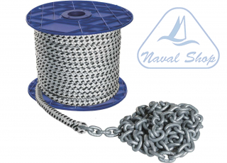 Sistema treccia/catena anchor l treccia-catena 12.6x40/6x10 w/b 3104164