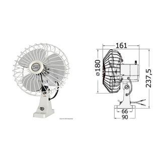 Osculati Ventilatore TMC Orientabile