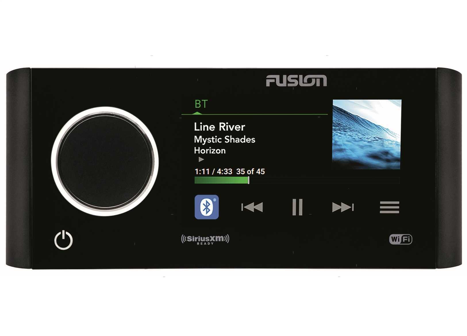 Fusion msra770 rds / usb / wifi / bluetooth marine stereo kit